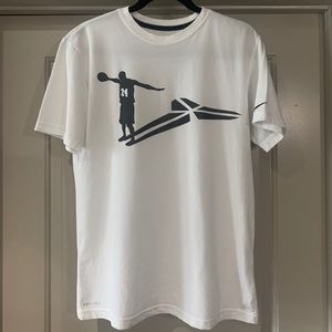 Vintage Nike Kobe Bryant silhouette shirt Dri-Fit